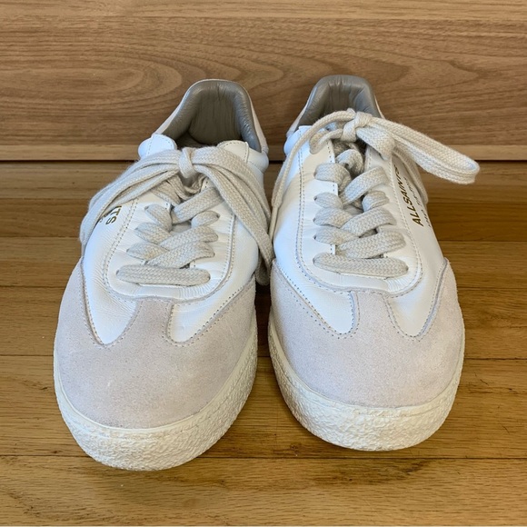 AllSaints Thelma Suede Low Top Sneakers in White - Size 6 - Picture 3 of 7